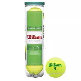 Мяч теннисный Wilson Starter Green Play WRT137400