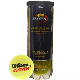 Мяч теннисный Wilson US Open Extra Duty WRT106200, 3 мяча