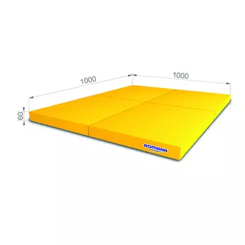 Мягкий щит (мат) четверной 1м Romana 5.096.06