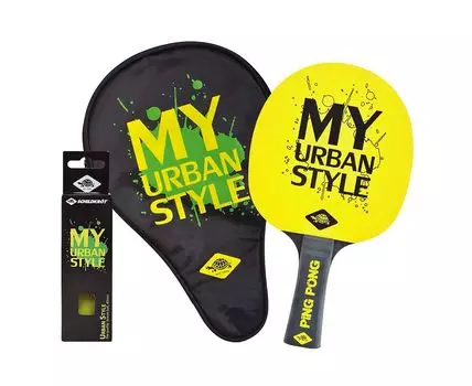 Набор (1 ракетка, 4 мяча) Donic Schildkr?t URBAN SET 788485