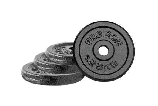 Набор чугунных дисков 4х1,25кг PROIRON НЧД4125