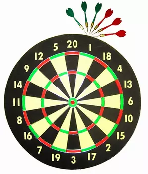 Набор для игры в дартс 45см Larsen DG521810B