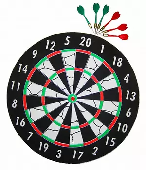 Набор для игры в дартс d45см Larsen DG531810B