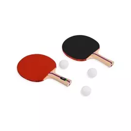 Набор для н/т: ракетка (2шт), мяч (3шт) Krafla Hobby 200 KFL-AQS-H200