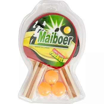 Набор для настольного тенниса (2 ракетки 3 шарика) E40013