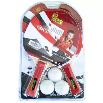 Набор для настольного тенниса (2 ракетки и 3 шарика) T07618