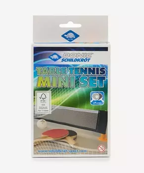 Набор для настольного тенниса Donic Tischtennis-Mini-Set, 2 детские ракетки, 3 мяча, сетка