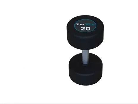 Набор фиксированных обрезиненных гантелей GMAX Inex FM\GRD-N-SET (2,5-20KG)\BK-FL-00