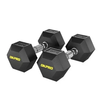 Набор гексагональных гантелей от 1 до 10 кг OKPRO OK1013-1-10-G