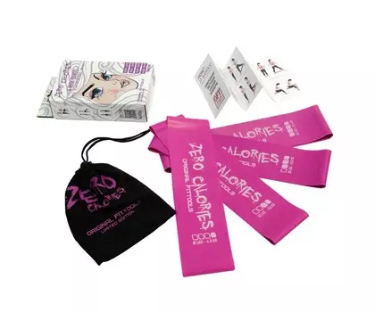 Набор из 4 широких эспандеров Original Fit.Tools ZERO CALORIES FT-75-ZC