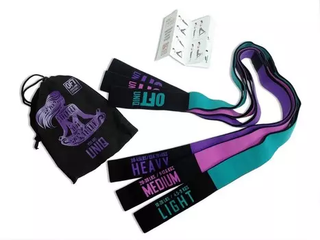 Набор из трех тканевых эспандеров UNIQ Original Fit.Tools FT-UNIQ