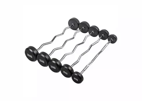Набор изогнутых штанг 10-30кг YouSteel