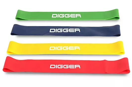 Набор ленточных эспандеров, 4 шт Hasttings Digger HD31B1