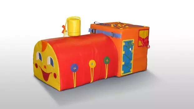 Набор мягких модулей - Паровозик-дидактический ФСИ 9415