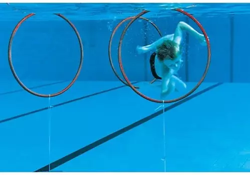 Набор слалом-кольца с грузами 1010