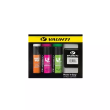 Набор жидких парафинов Vauhti Skate (GW Base, LF Mid, LF Polar, фиберлен)