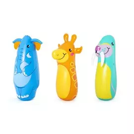 Надувная игрушка-неваляшка Bestway Животные, 89 см 52152