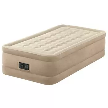 Надувная кровать Intex Ultra Plush Bed 99х191х46см, встроенный насос 220V 64456