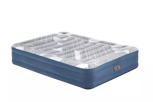 Надувная кровать Tritech Fashion Flock 152х203х36см, эл.насос 220В, до 300кг Bestway 6712Y