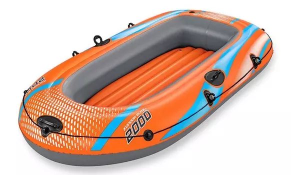 Надувная лодка 196х106см Kondor Elite 2000, до 120кг Bestway 61139