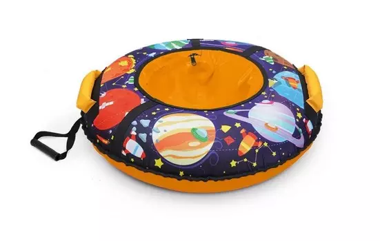 Надувная ватрушка (тюбинг) 85см Ника ТБ3К-85/ПЛ2 Планеты, с автокамерой