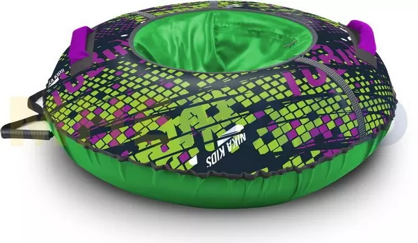 Надувная ватрушка (тюбинг) Ника 85см sport фиолетовый с автокамерой ТБ2К-85/22