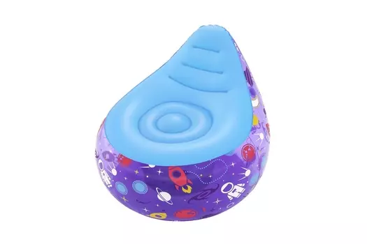 Надувное кресло Astro Glow LED 72x72x64см с подстветкой до 45 кг, от 3 лет Bestway 75122