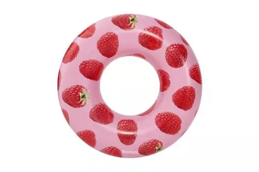 Надувной круг 119см Scentsational с запахом малины, от 12 лет Bestway 36231