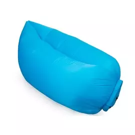 Надувной лежак Greenwood Lazy Bag голубой
