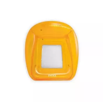 Надувной матрас-кресло для плавания 102x104см Intex Прозрачный лаундж 56802 3 цвета