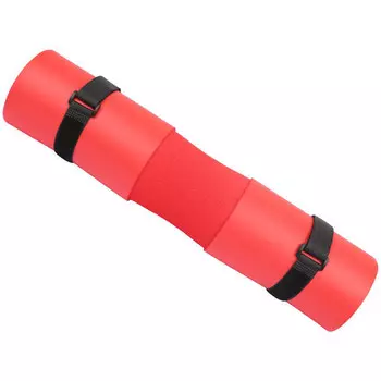 Накладка на штангу анатомическая Sportex D34451 красная (56-619)