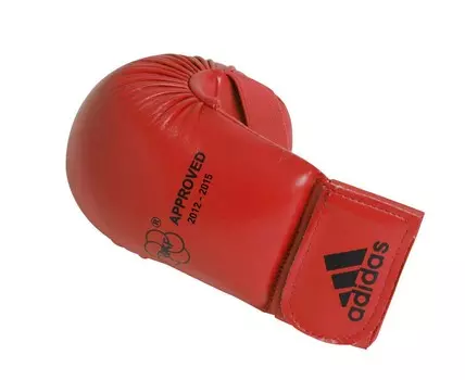 Накладки для карате Adidas WKF Bigger красные 661.22