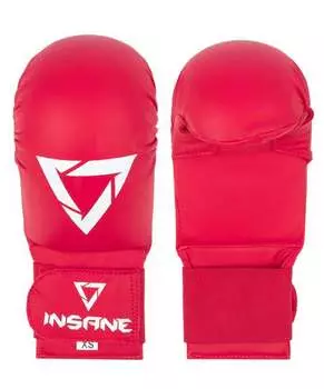 Накладки для карате Insane Mantis, ПУ, красный