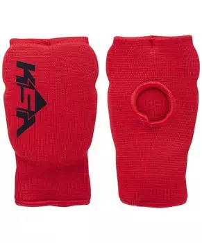 Накладки для карате KSA Pitch Red, хлопок