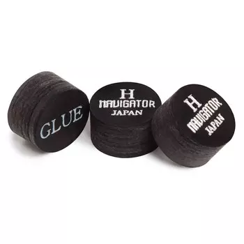 Наклейка для кия Navigator Black Snooker ?11мм Hard 1шт.