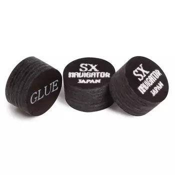 Наклейка для кия Navigator Black Snooker ?11мм SX Extra Super Soft 1шт.