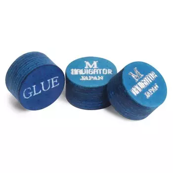 Наклейка для кия Navigator Blue Impact Snooker ?11мм Medium 1шт.