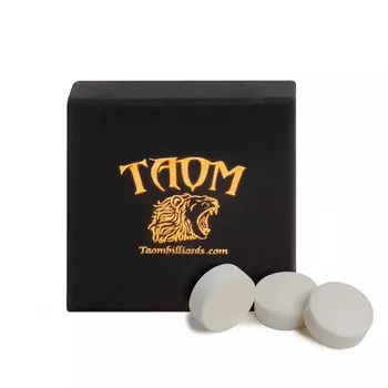 Наклейка для кия Taom 2.0 Break Jump White ?14мм в индивидуальной упаковке 1шт.