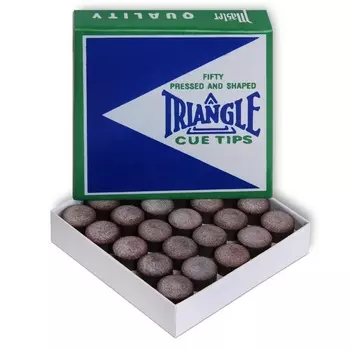 Наклейка для кия Tweeten Triangle d12мм 50шт 03442