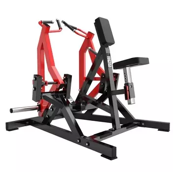 Наклонная гребная тяга на свободных весах Protrain PP106 черно-красный