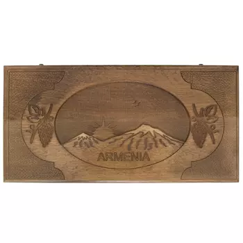 Нарды резные Ustyan Рассвет в Армении GU006