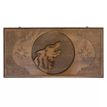 Нарды резные Ustyan Волк