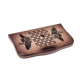 Нарды средние 50х25х3,4 дипломат в чехле