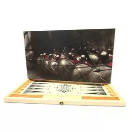 Нарды Триста Спартанцев с футляром