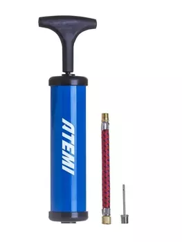 Насос для мячей пластиковый со шлангом и иглой, 25см Atemi JY-19N