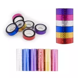 Обмотка для гимнастического обруча 10шт. 27293-06, ширина 1,5см, длина 10м, фиолетовый