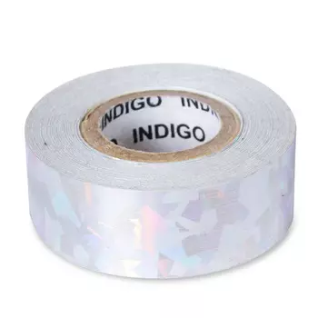 Обмотка для гимнастического обруча Indigo Ice IN379-SIL, 20мм*14м, серебристый