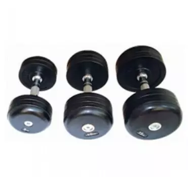 Обрезиненный гантельный ряд Alex 52,5-60 кг DB-181-1