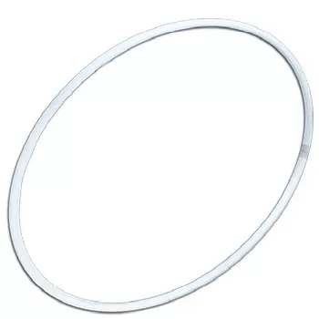 Обруч гимнастический 80см Sportex Enso (белый)