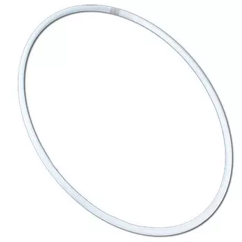 Обруч гимнастический Sportex d75см OBGS217 белый